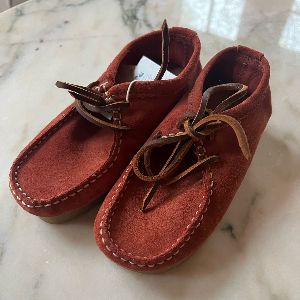 Boys suede shoes